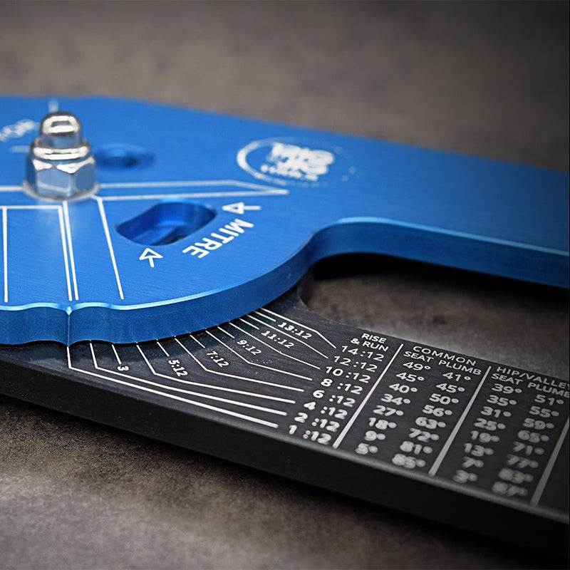 AF9 Pro Angle Finder Rise and run chart