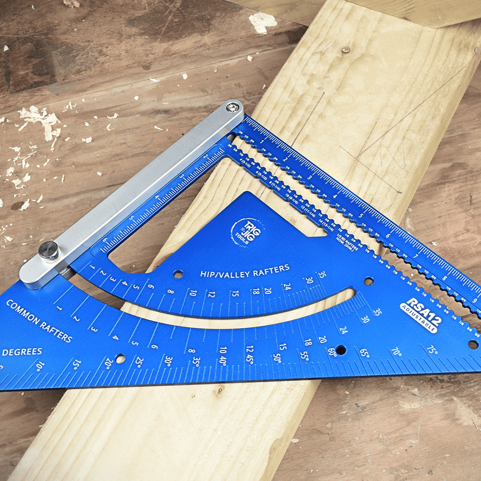 RSA 12 Adjustable LE Rafter Square