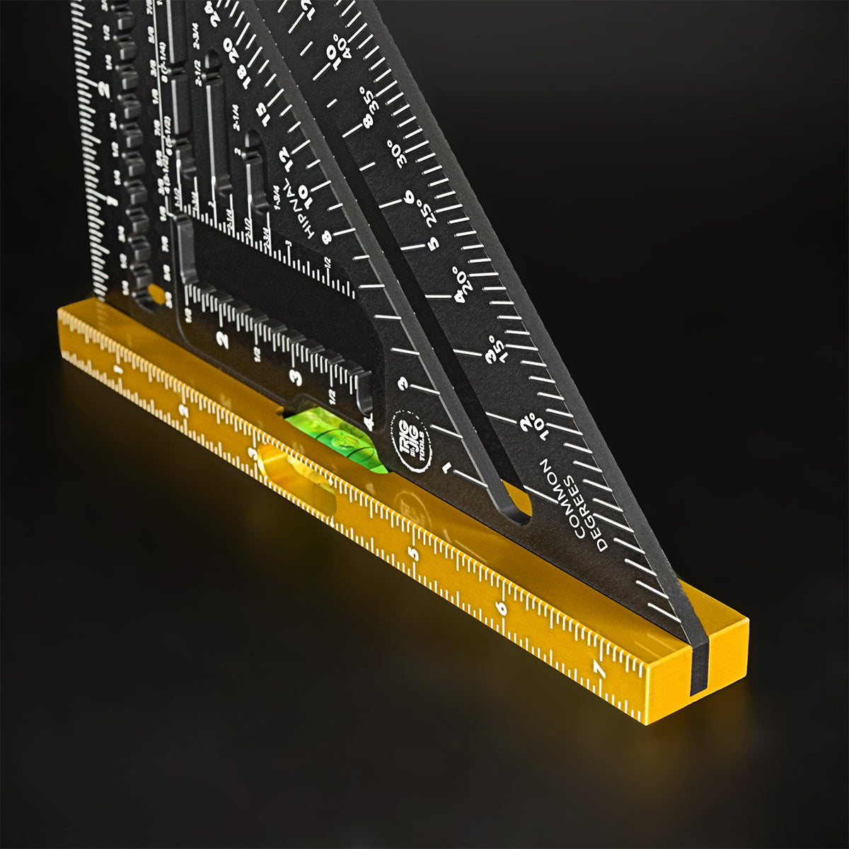 TrigJig Black and Gold Grafter 7 PRO rafter square