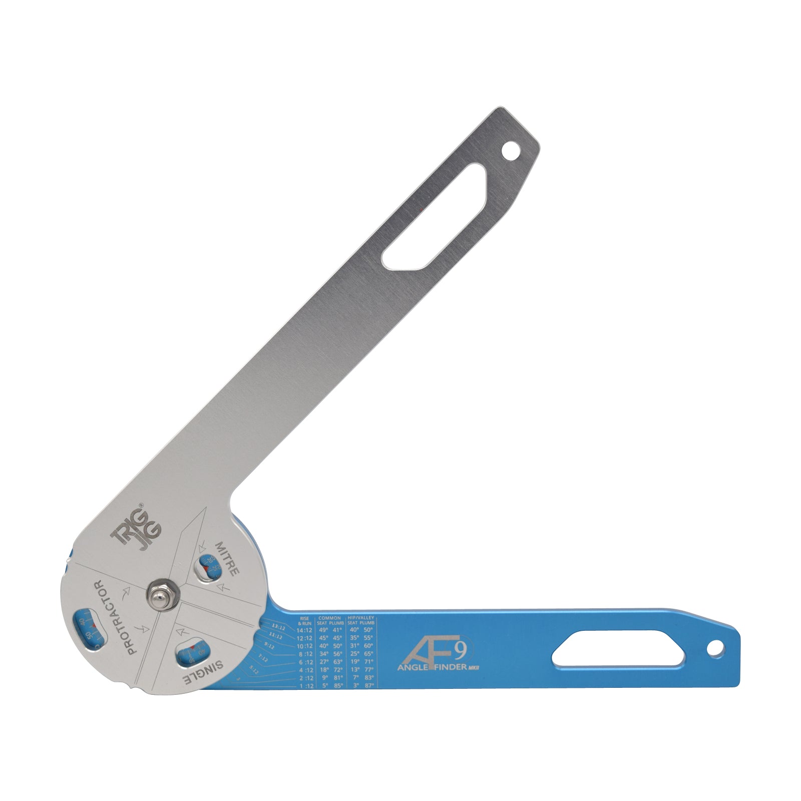 TrigJig angle finder AF9 MKII open arm view