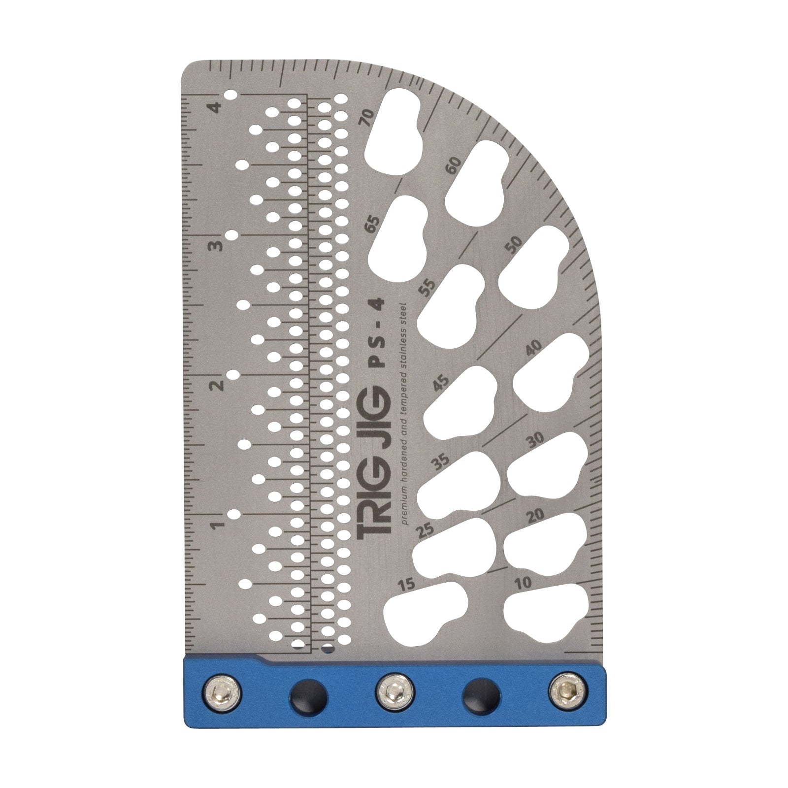 TrigJig Pocket Square set 4 inch tool