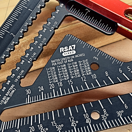 RSA 7 Inch Fixed Rafter Square