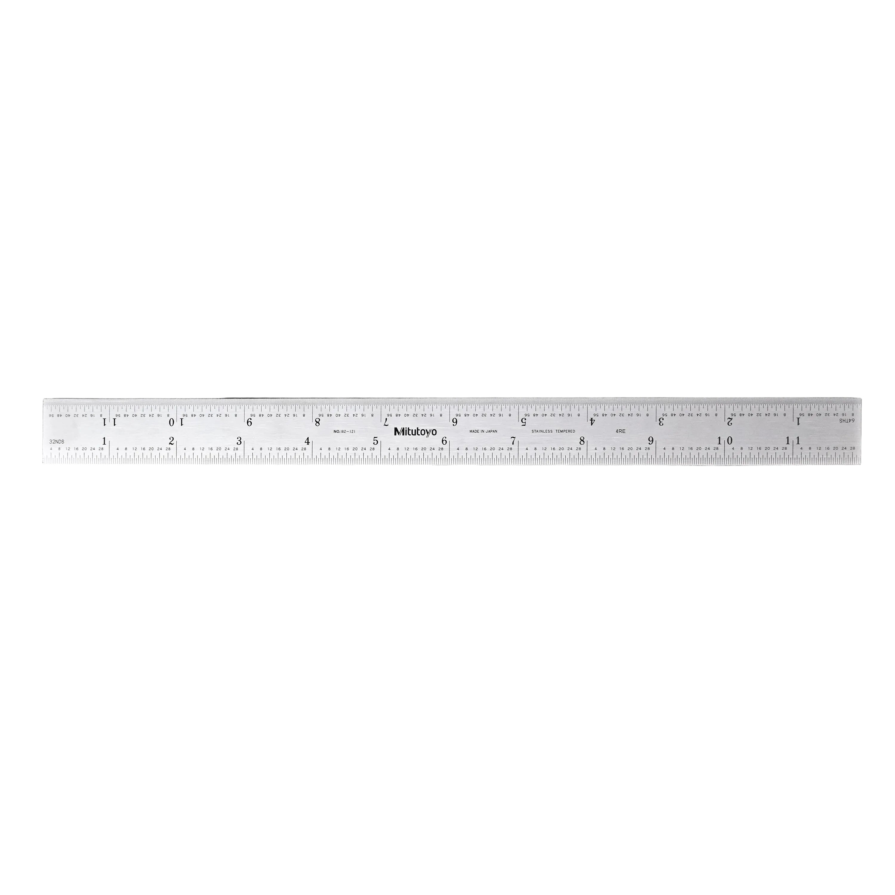 Mitutoyo 12" stainless steel rigid ruler